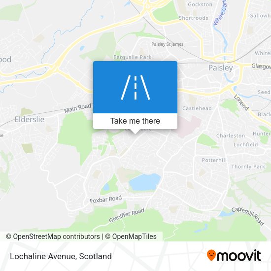 Lochaline Avenue map