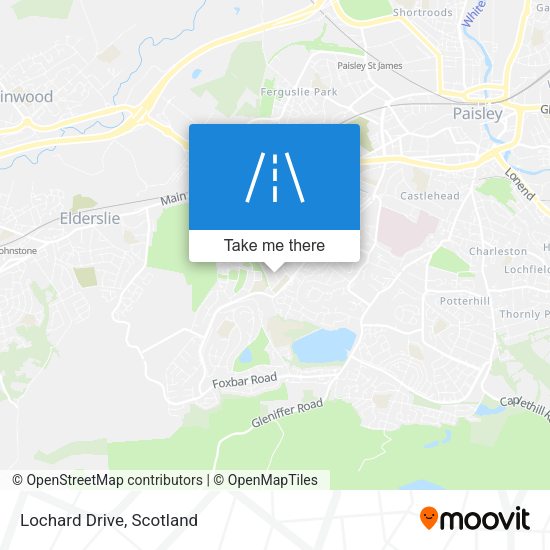 Lochard Drive map