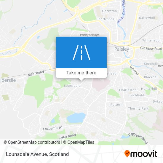 Lounsdale Avenue map