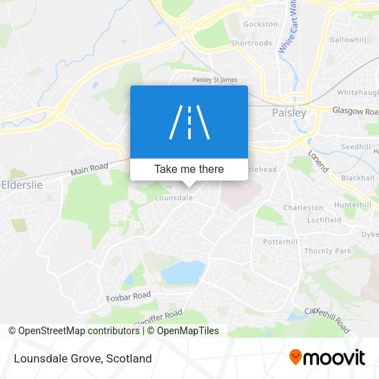 Lounsdale Grove map