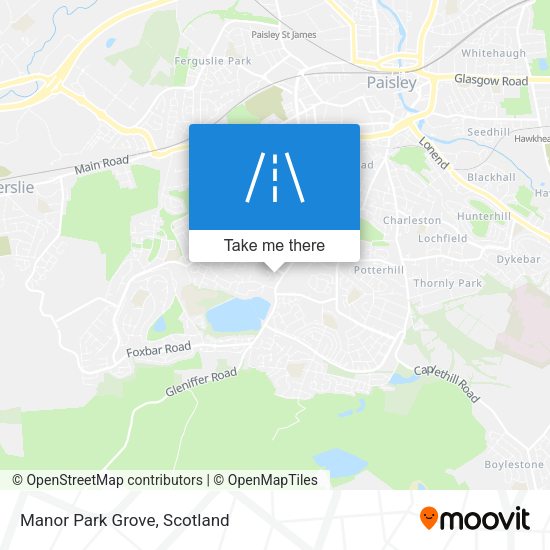 Manor Park Grove map