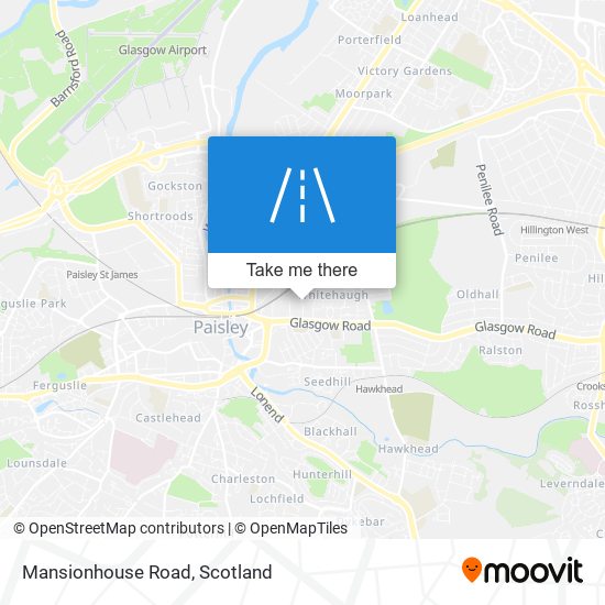 Mansionhouse Road map