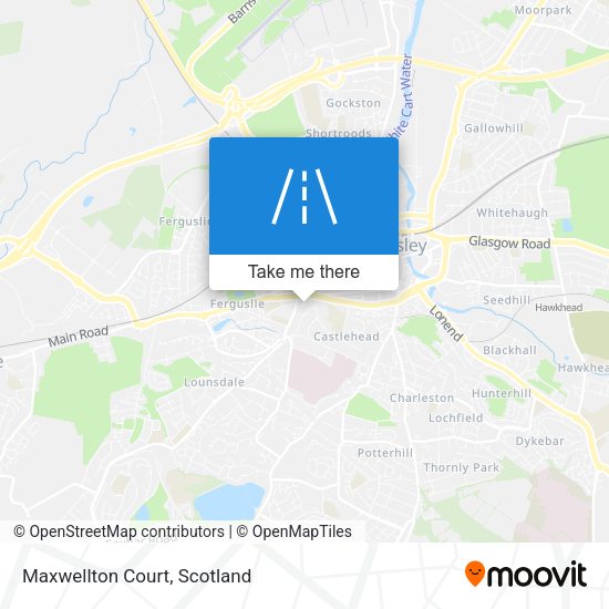 Maxwellton Court map