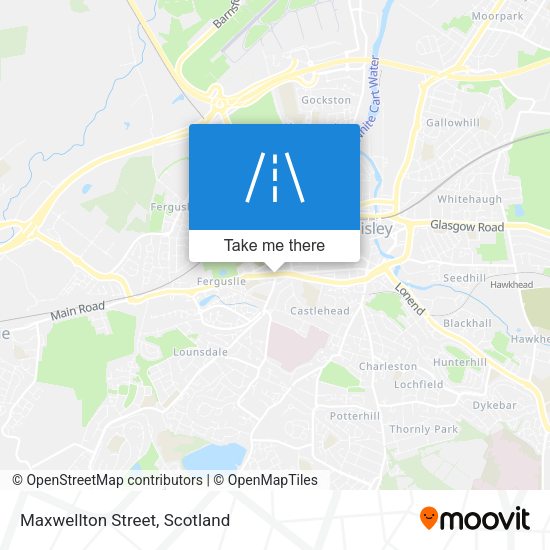 Maxwellton Street map