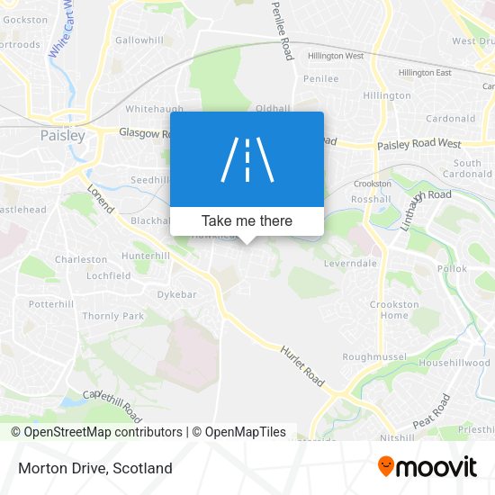 Morton Drive map