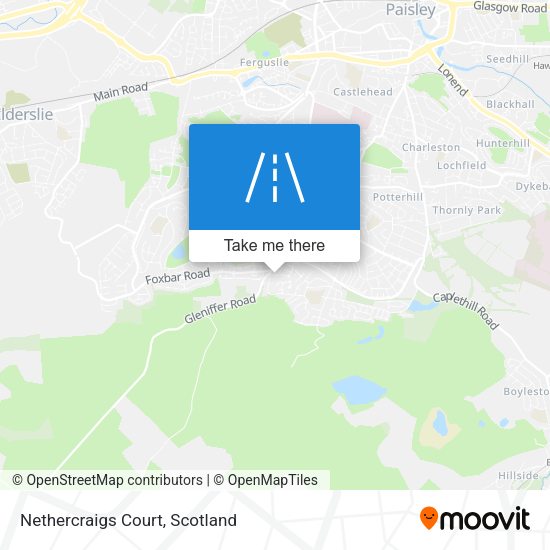 Nethercraigs Court map