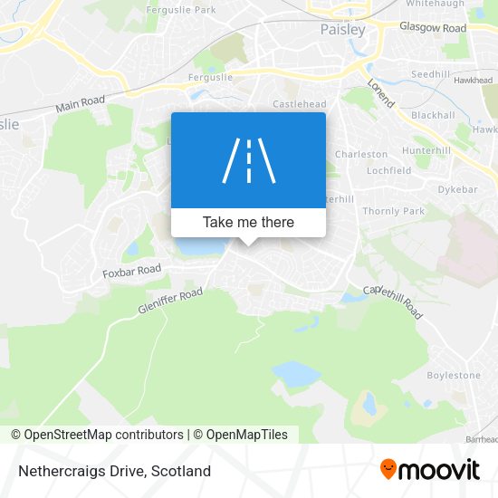 Nethercraigs Drive map
