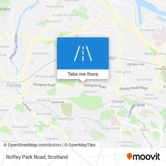 Roffey Park Road map