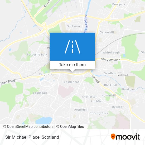 Sir Michael Place map