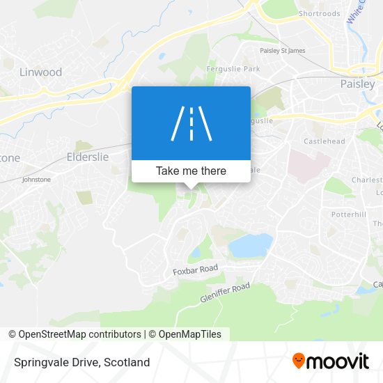 Springvale Drive map