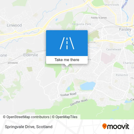 Springvale Drive map