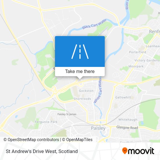 St Andrew's Drive West map