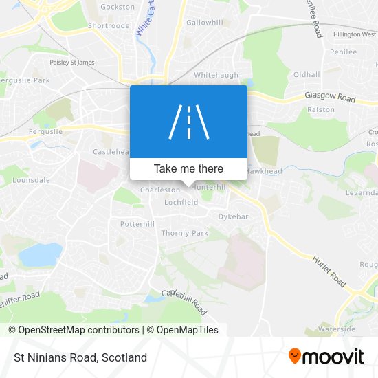St Ninians Road map