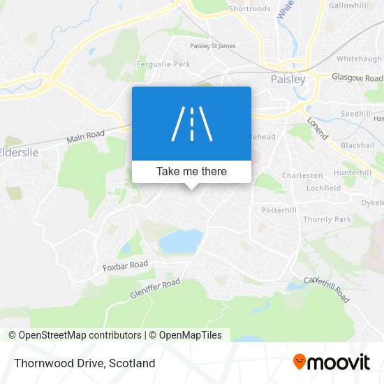 Thornwood Drive map