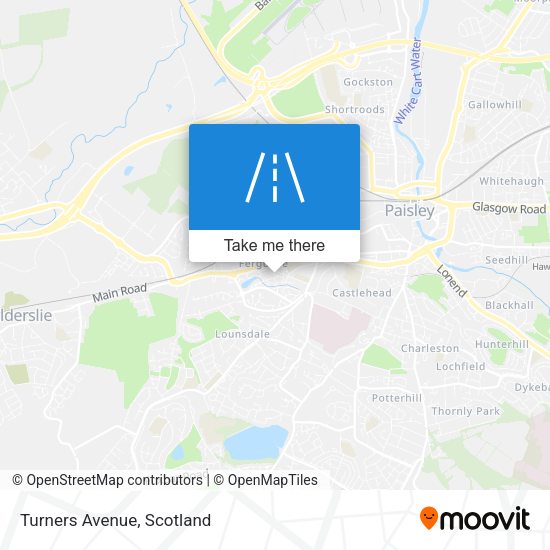 Turners Avenue map