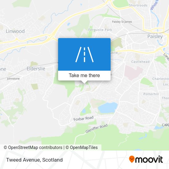 Tweed Avenue map