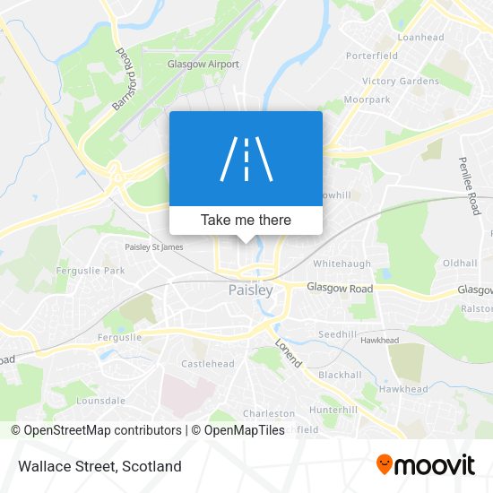 Wallace Street map