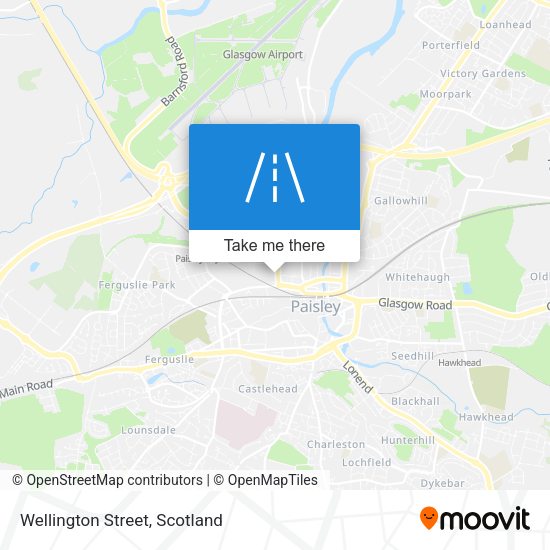 Wellington Street map