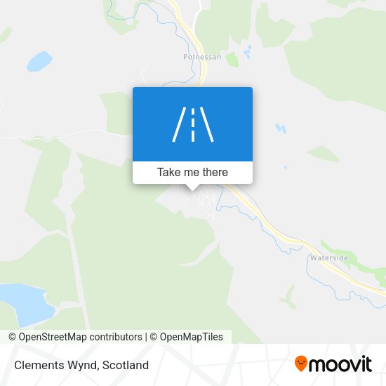 Clements Wynd map