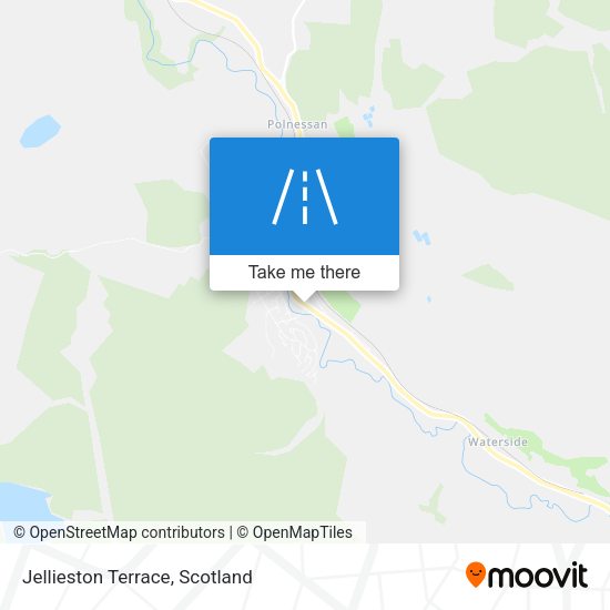 Jellieston Terrace map