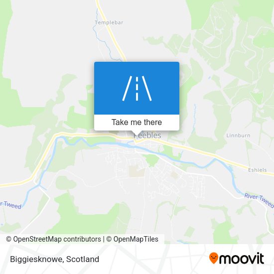 Biggiesknowe map