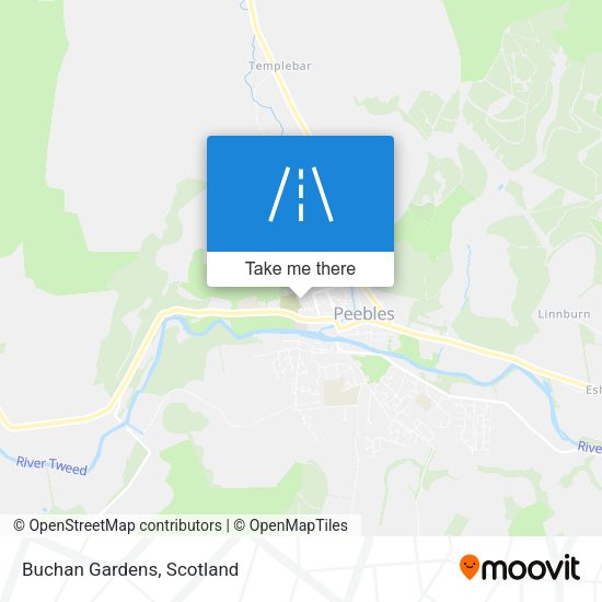 Buchan Gardens map