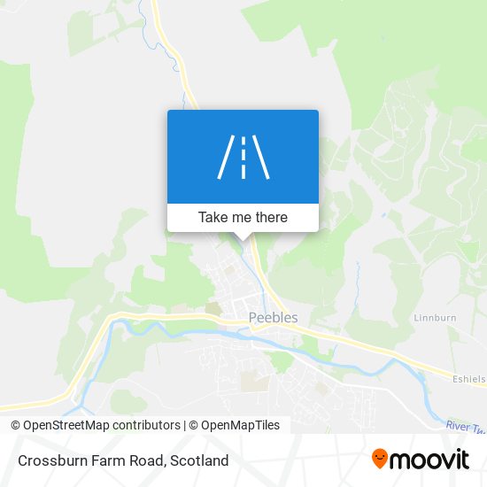 Crossburn Farm Road map