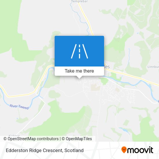 Edderston Ridge Crescent map