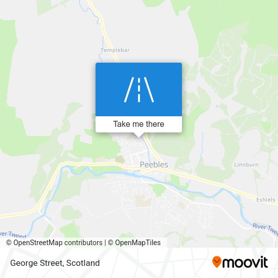 George Street map