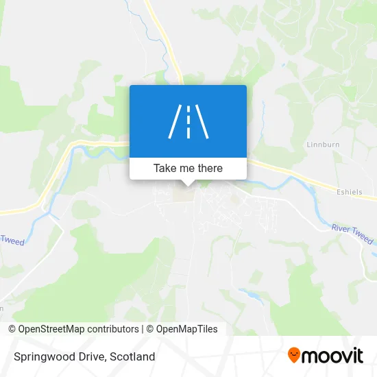 Springwood Drive map