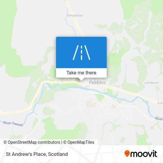 St Andrew's Place map