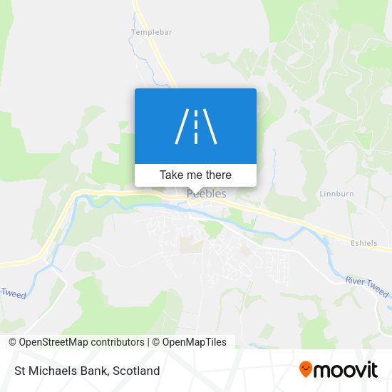 St Michaels Bank map