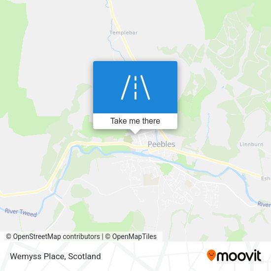 Wemyss Place map