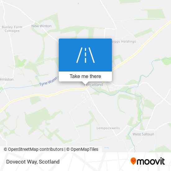 Dovecot Way map