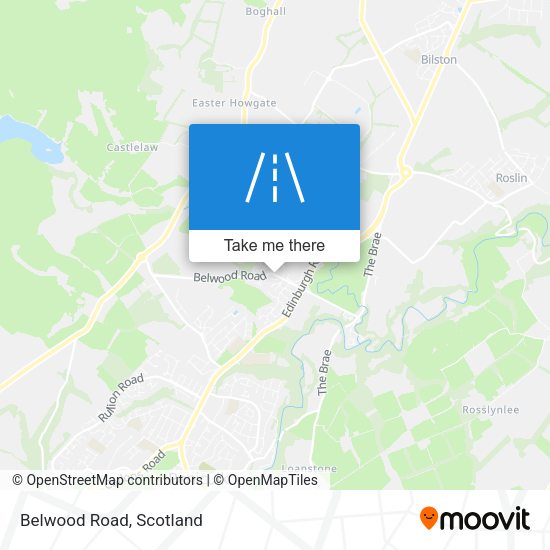 Belwood Road map