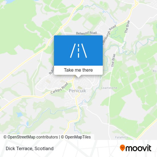 Dick Terrace map