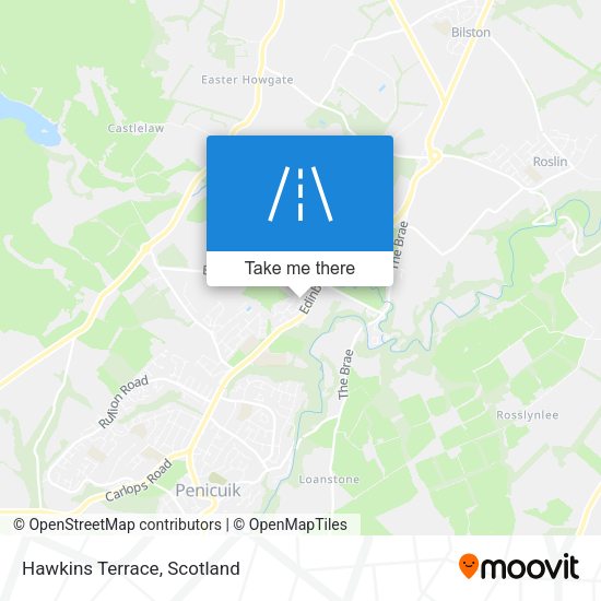 Hawkins Terrace map