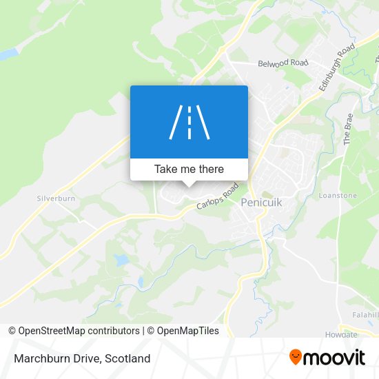 Marchburn Drive map
