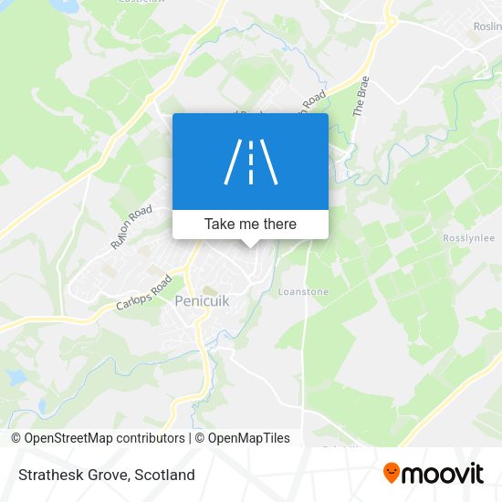 Strathesk Grove map
