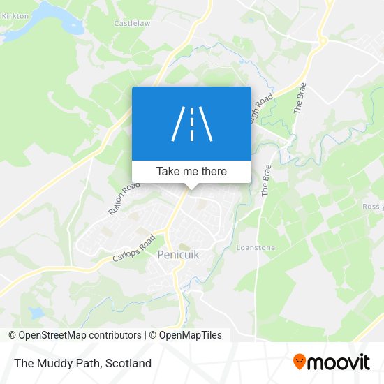 The Muddy Path map