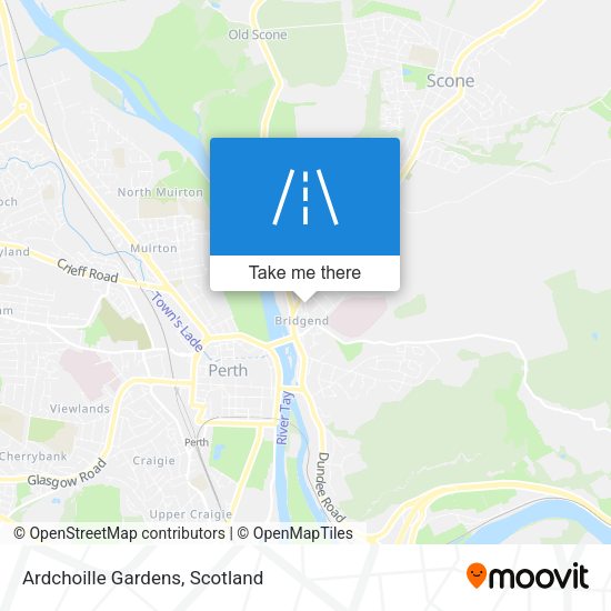 Ardchoille Gardens map