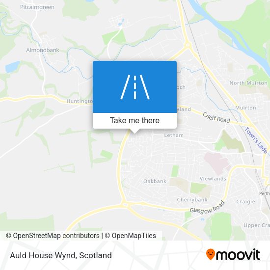 Auld House Wynd map
