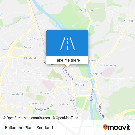 Ballantine Place map