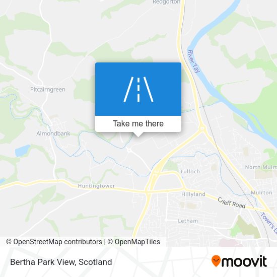 Bertha Park View map