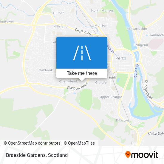 Braeside Gardens map