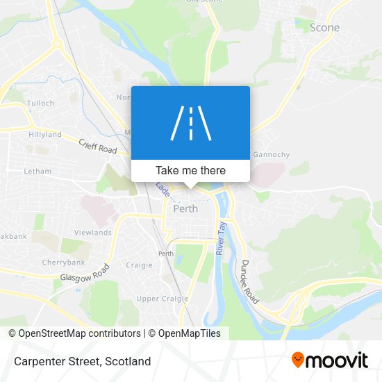 Carpenter Street map