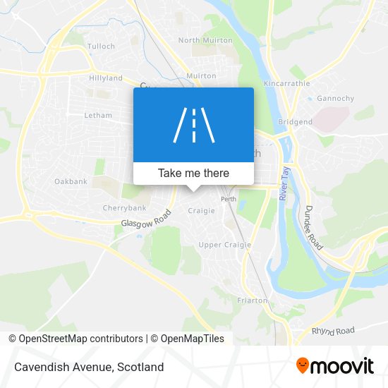 Cavendish Avenue map