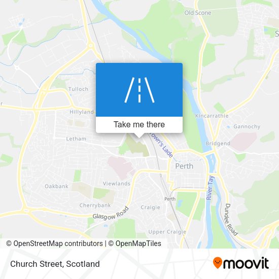 Church Street map