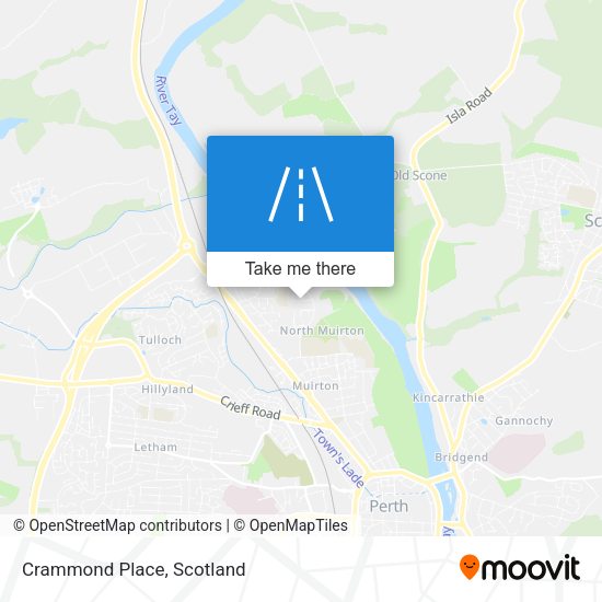Crammond Place map