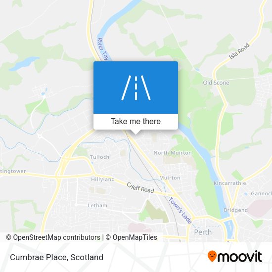 Cumbrae Place map